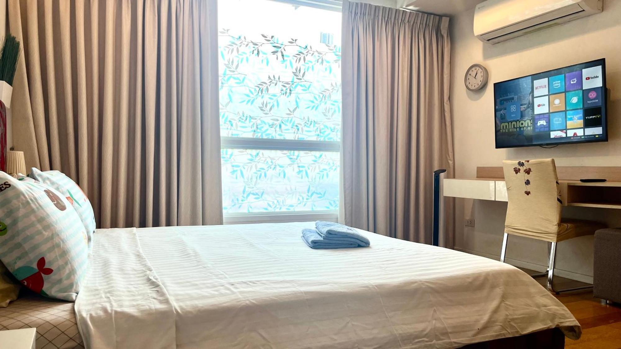Cozy Studio Walk To Bts Free Wi-Fi Great Location Μπανγκόκ Εξωτερικό φωτογραφία
